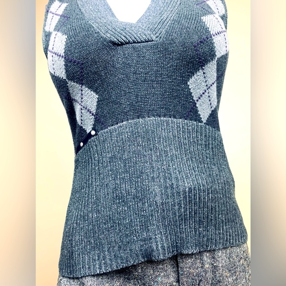 JP Evolution Grey Checkered Vest Small - Picture 6 of 15